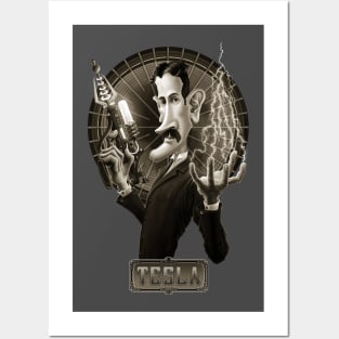 Nicola Tesla Posters and Art